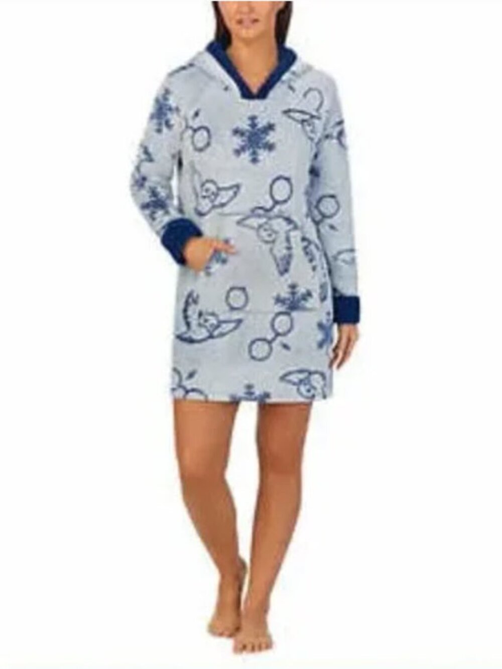 Warner Bros Harry Potter Fleece Lounge Hoodie Women's Size S (4-6)